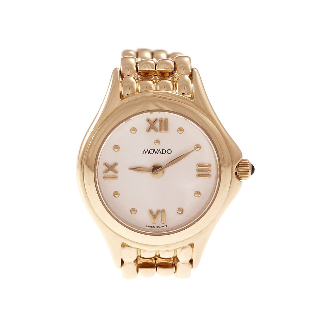 14k gold shop movado women's watch